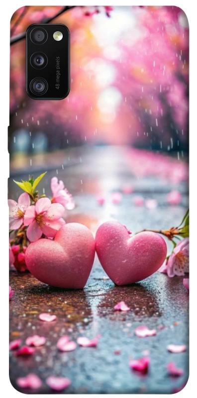 Чехол на Samsung Galaxy A41 Pink heart фото 1 из 1
