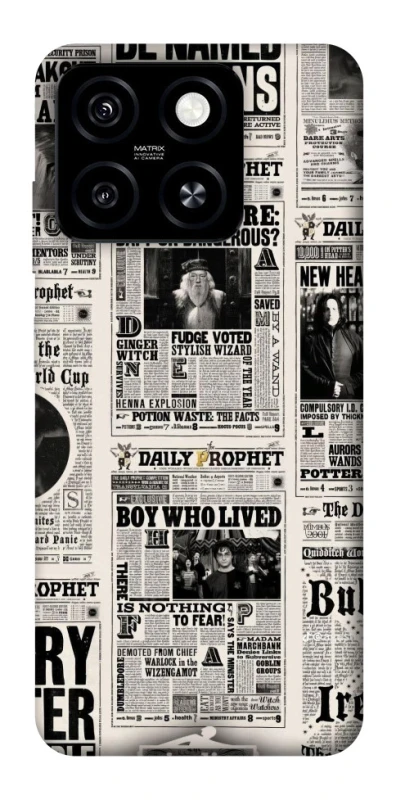 Чохол на ZTE Blade A55 4G Harry Potter newspaper фото 1 з 1