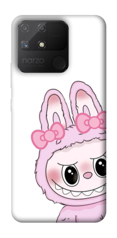 Чохол на Realme Narzo 50A Labubu White фото 1 з 1