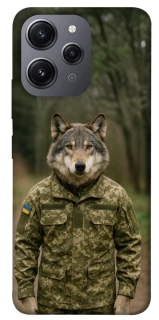 Чехол на Xiaomi Redmi 12 Волк защитник фото 1 из 1