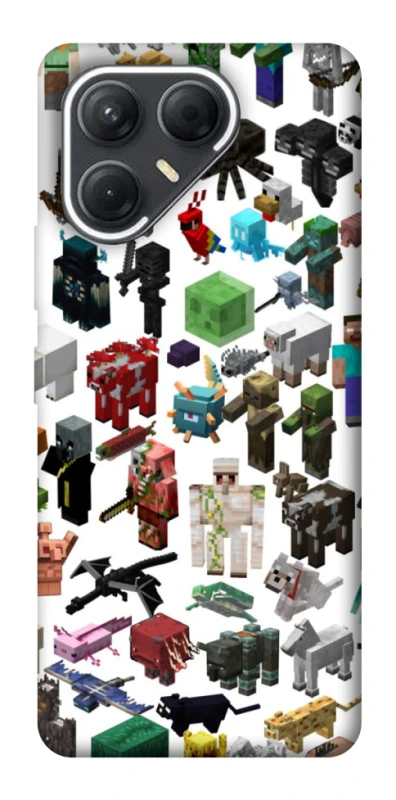 Чохол на TECNO Pova 7 Minecraft v4 фото 1 з 1