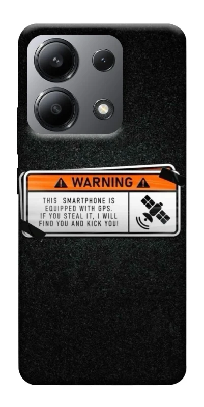 Чохол на Xiaomi Redmi Note 13 4G Warning фото 1 з 1
