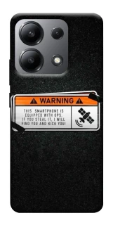 Чохол на Xiaomi Redmi Note 13 4G Warning фото 1 з 1