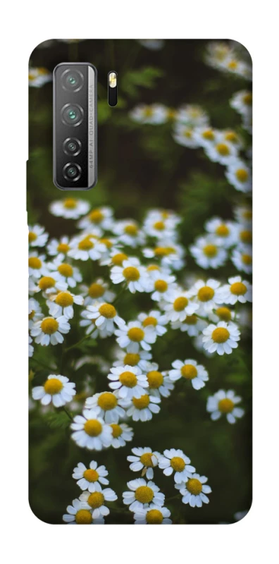 Чехол на Huawei Nova 7 SE Ромашки v13 фото 1 из 1
