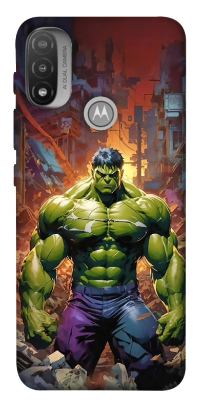 Чехол на Motorola Moto E20 Hulk фото 1 из 1