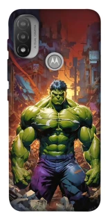 Чехол на Motorola Moto E20 Hulk фото 1 из 1