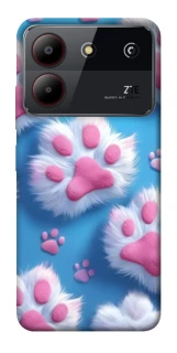 Чохол на ZTE Blade A54 4G Cat paw фото 1 з 1