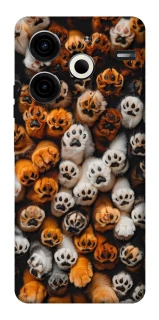 Чехол на TECNO Pova 6 Neo (LI6) Сat paws фото 1 из 1