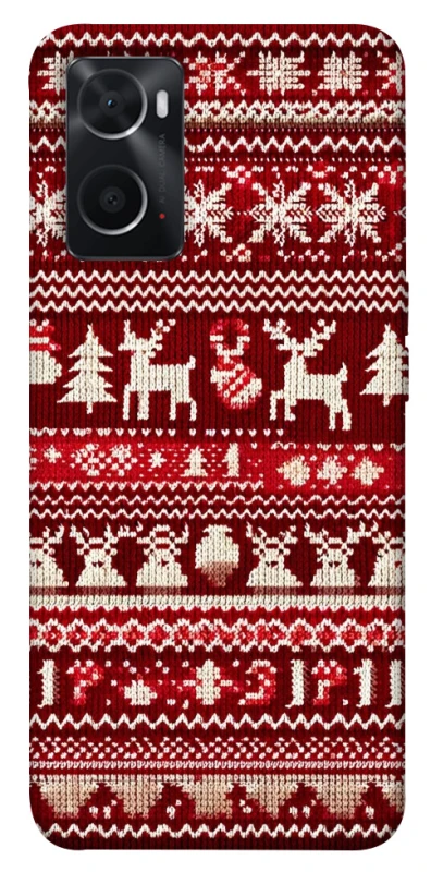 Чехол на Oppo A76 4G Christmas jumper ver.2 фото 1 из 1