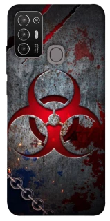 Чехол на ZTE Blade A52 Радиация v3 фото 1 из 1