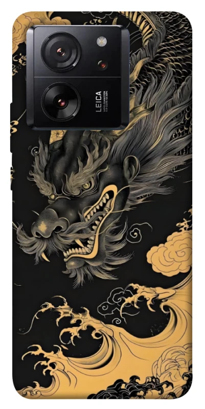 Чохол на Xiaomi 13T Pro gold dragon фото 1 з 1
