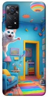 Чохол на Xiaomi Redmi Note 11 Pro 4G/5G crazy cat фото 1 з 1