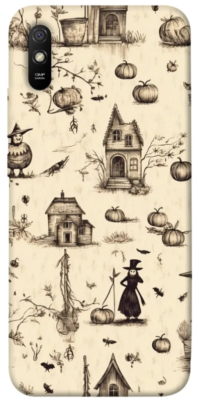 Чохол на Xiaomi Redmi 9A Halloween aesthetic ver.1 фото 1 з 1