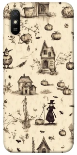 Чехол на Xiaomi Redmi 9A Halloween aesthetic ver.1 фото 1 из 1