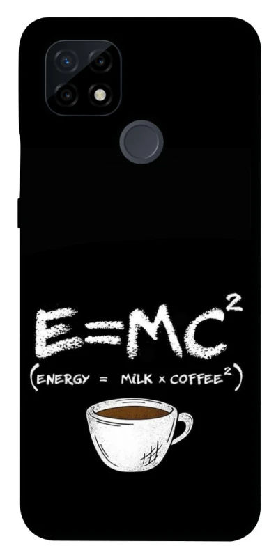 Чехол на Realme C21 Coffee formula фото 1 из 1