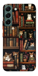 Чохол на Samsung Galaxy S22 Cats & Books фото 1 з 1