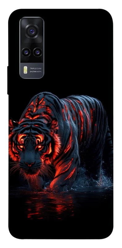 Чохол на Vivo Y31 fire tiger фото 1 з 1