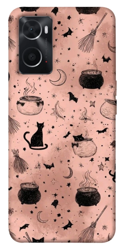 Чехол на Oppo A76 4G Halloween Style ver.2 фото 1 из 1