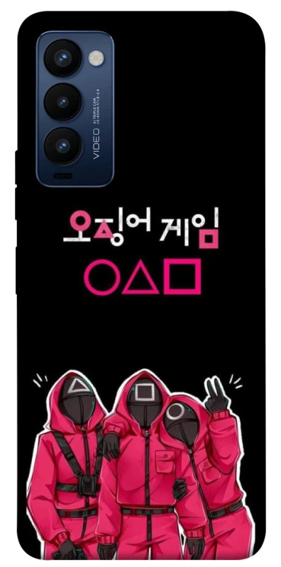 Чохол на TECNO Camon 18 squid game v5 фото 1 з 1