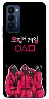 Чехол на TECNO Camon 18 squid game v5 фото 1 из 1