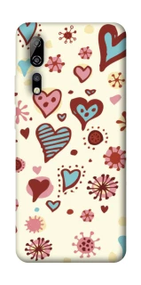 Чохол на ZTE Axon 10 Pro Pretty hearts фото 1 з 1
