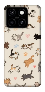 Чехол на ZTE Blade A55 4G Cat style ver.2 фото 1 из 1