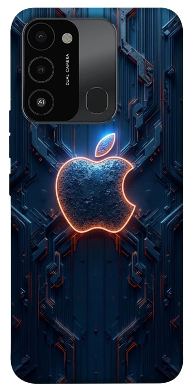 Чехол на TECNO Spark 8C Apple logo ver.1 фото 1 из 1