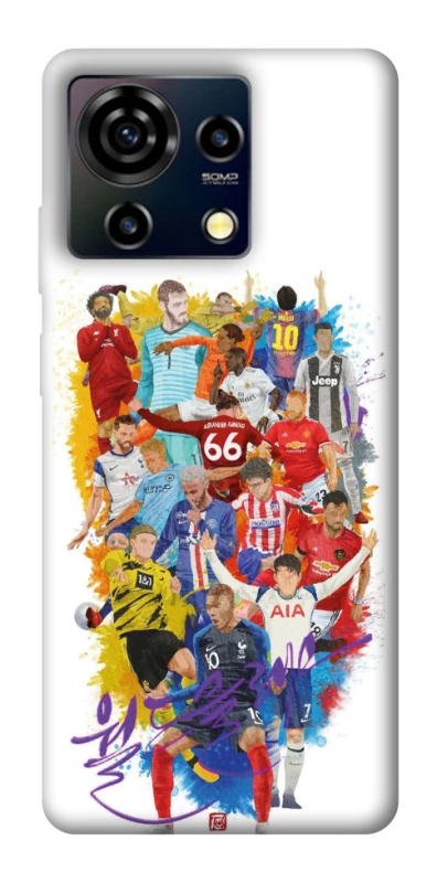 Чехол на ZTE Blade V50 Vita Football Abstract v2 фото 1 из 1