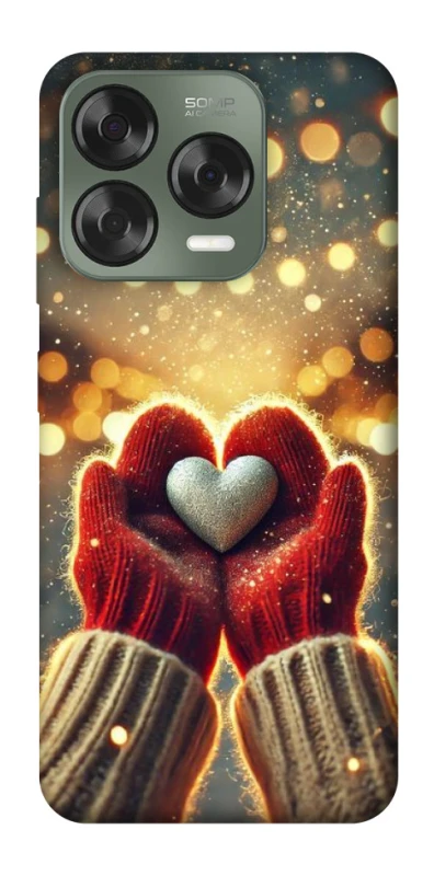 Чохол на ZTE Nubia V70 Design Heart in hand фото 1 з 1