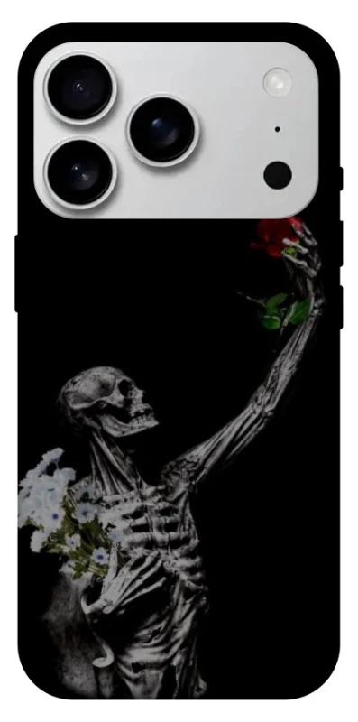 Чохол на Apple iPhone 17 Pro Max (6.9") Skeleton vs Rose фото 1 з 1