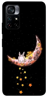 Чохол на Xiaomi Poco M4 Pro 5G Moon rabbit фото 1 з 1