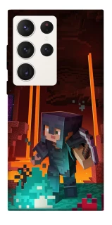 Чехол на Samsung Galaxy S23 Ultra Minecraft game adventure фото 1 из 1