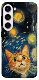 Чехол на Samsung Galaxy S23+ paint cat фото 1 из 1