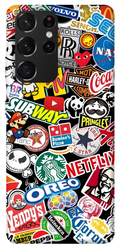Чохол на Samsung Galaxy S21 Ultra brands фото 1 з 1
