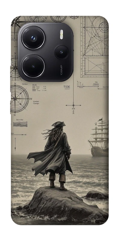 Чехол на Xiaomi Redmi Note 14 5G Captain Jack Sparrow фото 1 из 1