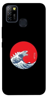 Чехол на Infinix Hot 10 Lite Волны Японии фото 1 из 1
