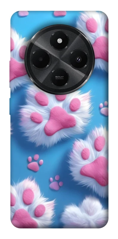 Чохол на Xiaomi Poco M7 Cat paw фото 1 з 1