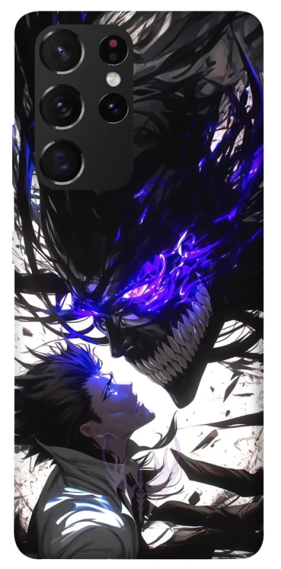 Чохол на Samsung Galaxy S21 Ultra Black soul anime фото 1 з 1