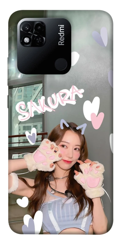 Чехол на Xiaomi Redmi 10A Sakura - LE SSERAFIM фото 1 из 1
