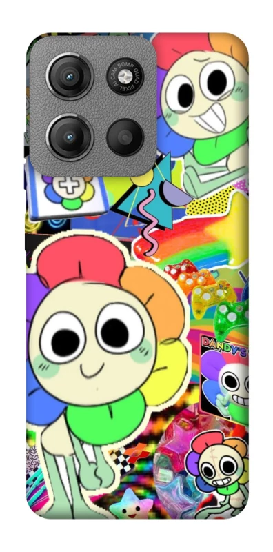 Чехол на Motorola Moto G15 4G Dandy world collage фото 1 из 1