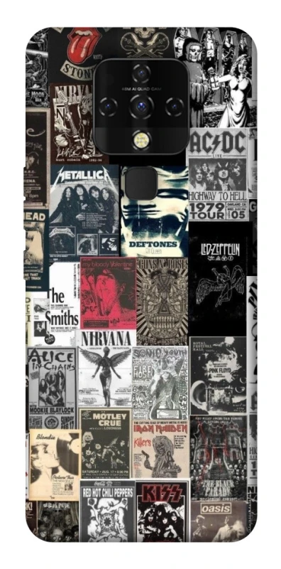Чехол на TECNO Camon 16 SE My playlist ver.5 фото 1 из 1