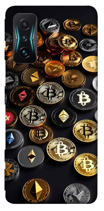 Чохол на Xiaomi Redmi K50 Gaming Many coins фото 1 з 1