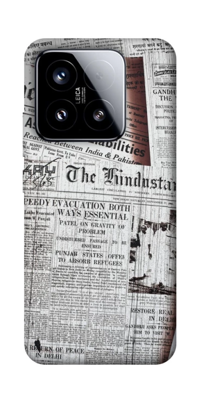 Чохол на Xiaomi 15 Газети фото 1 з 1