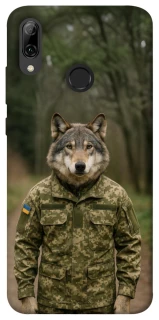 Чехол на Huawei P Smart (2019) Волк защитник фото 1 из 1
