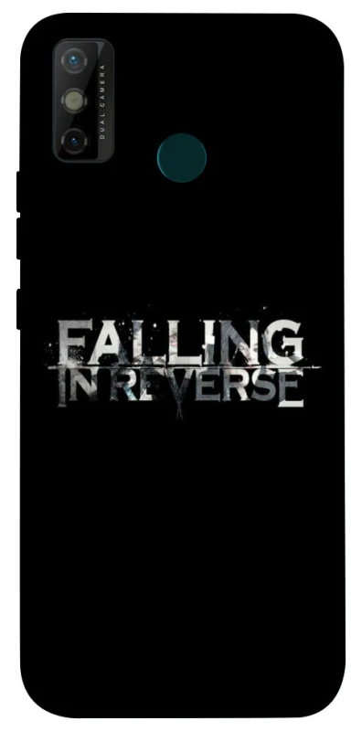Чехол на TECNO Spark 6 Go Falling In Reverse logo фото 1 Чехол на TECNO Spark 6 Go Falling In Reverse logo фото 1 из 1
