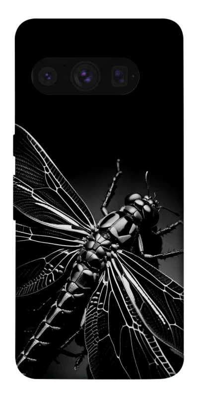 Чехол на Google Pixel 8 Pro Black dragonfly фото 1 из 1