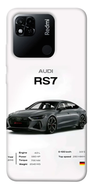 Чехол на Xiaomi Redmi 10A Audi RS7 фото 1 из 1