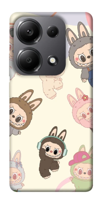 Чехол на Xiaomi Redmi Note 13 Pro 4G Labubu Dance фото 1 из 1