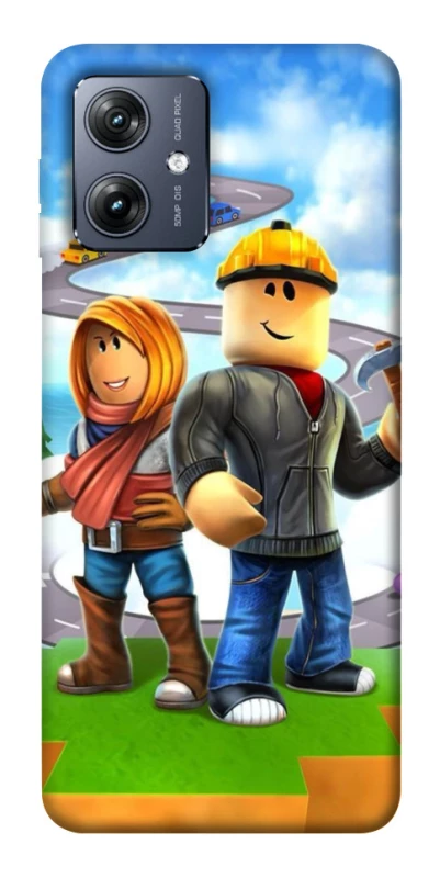 Чохол на Motorola Moto G54 Roblox Builder Adventure фото 1 Чохол на Motorola Moto G54 Roblox Builder Adventure фото 1 з 1