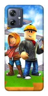 Чохол на Motorola Moto G54 Roblox Builder Adventure фото 1 Чохол на Motorola Moto G54 Roblox Builder Adventure фото 1 з 1